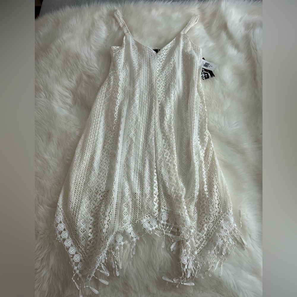 Trixxi white lace fringe dress - Picture 8 of 15